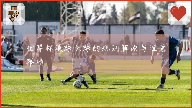 世界杯滚球买球的规则解读与注意事项