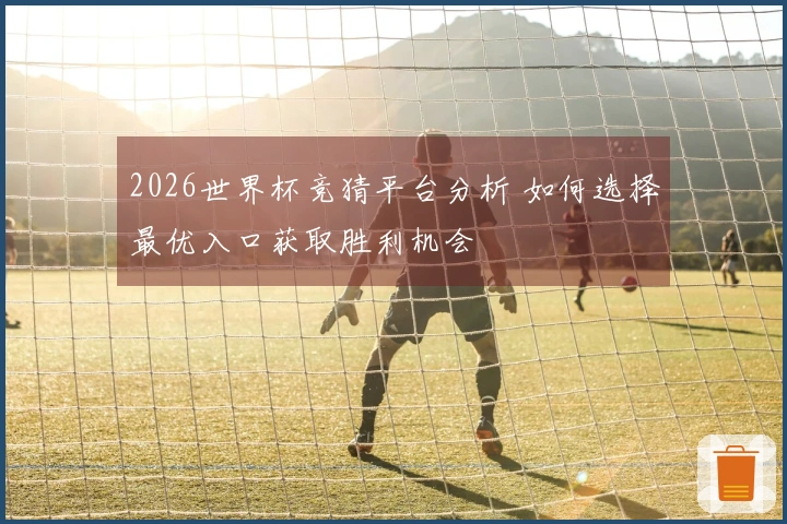 2026世界杯竞猜平台分析 如何选择最优入口获取胜利机会
